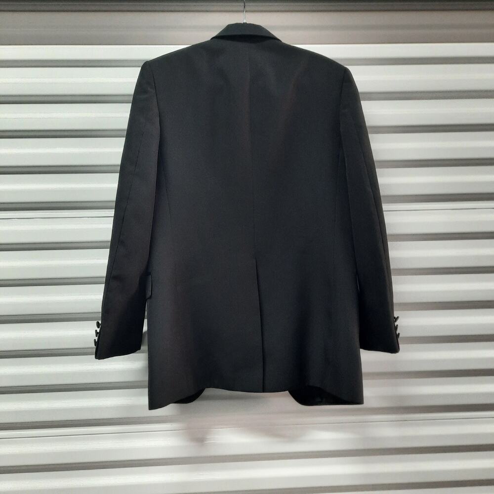 FWI Formal Wear International Tuxedo Jacket Mens Size 36L Black Blazer - Picture 2 of 9
